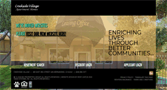 Desktop Screenshot of creeksidevillage.mgproperties.com
